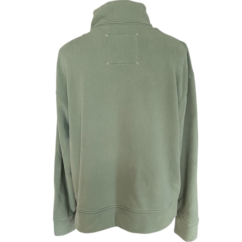 Tommy Bahama Green Half Zip Zip-Up Sweater - Medium - Picture 2 of 8
